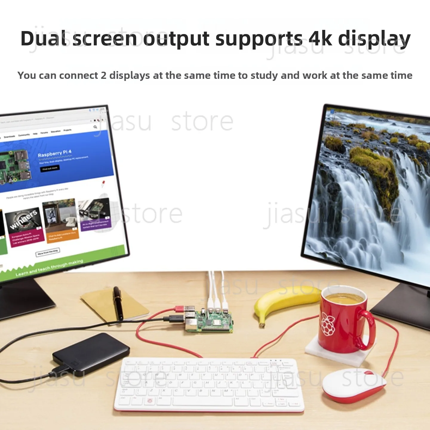 Compatible with Raspberry Pi 4 - Raspberry Pi 4 8Gb Ram Kit recension och pris