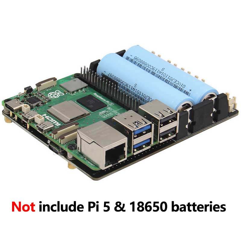 X1201 Raspberry Pi 5 UPS power - Raspberry Pi Uninterrupted Power Supply Ups 18650 recension och pris