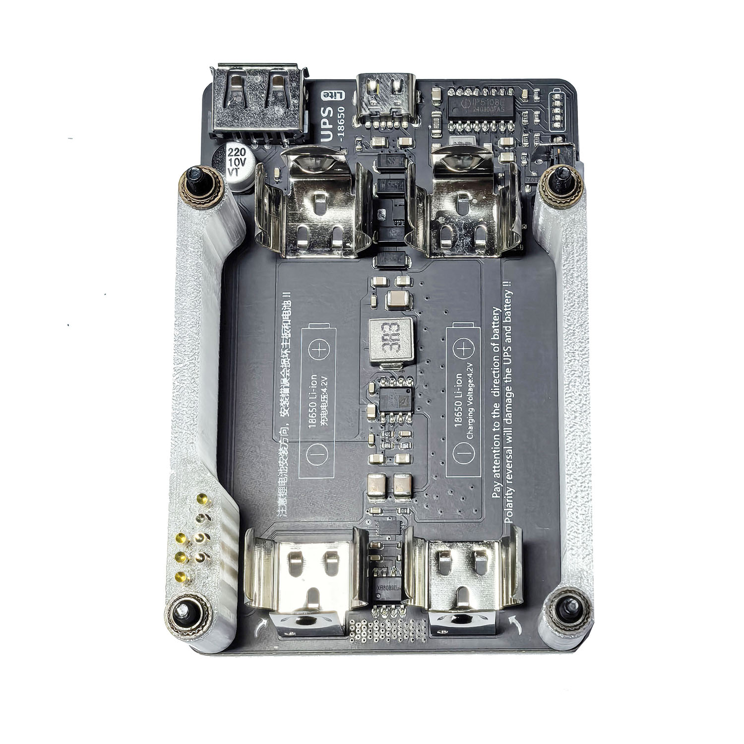 Raspberry Pi 4B 3B+ 3B 5V 3A U - Raspberry Pi Uninterrupted Power Supply Ups 18650 recension och pris
