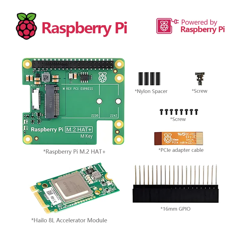 VoltSOfficial Raspberry Pi 5 A - Raspberry Pi Ai Kit Hailo-8L recension och pris