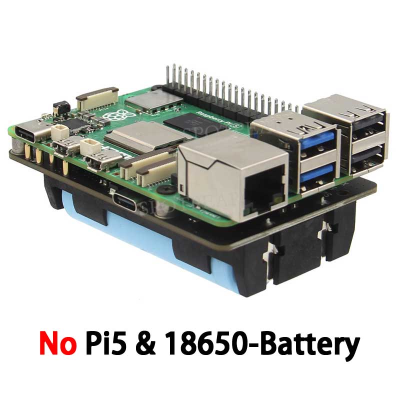 X1200 Raspberry Pi 5 UPS Board - Raspberry Pi Uninterrupted Power Supply Ups 18650 recension och pris